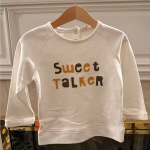 Sweet Talker Kids Cream White Shirt